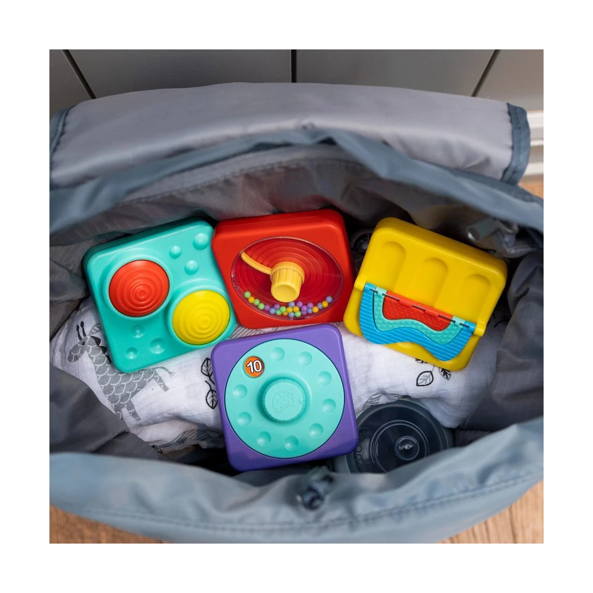 PlayTab kwadraty sensoryczne 3 szt. | Pan Piksel