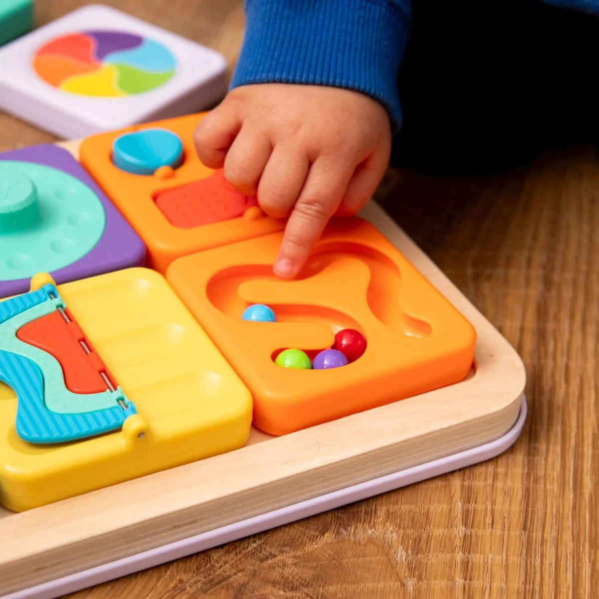 PlayTab kwadraty sensoryczne 3 szt. | Pan Piksel
