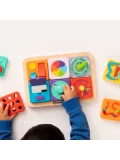 PlayTab kwadraty sensoryczne 3 szt. | Pan Piksel