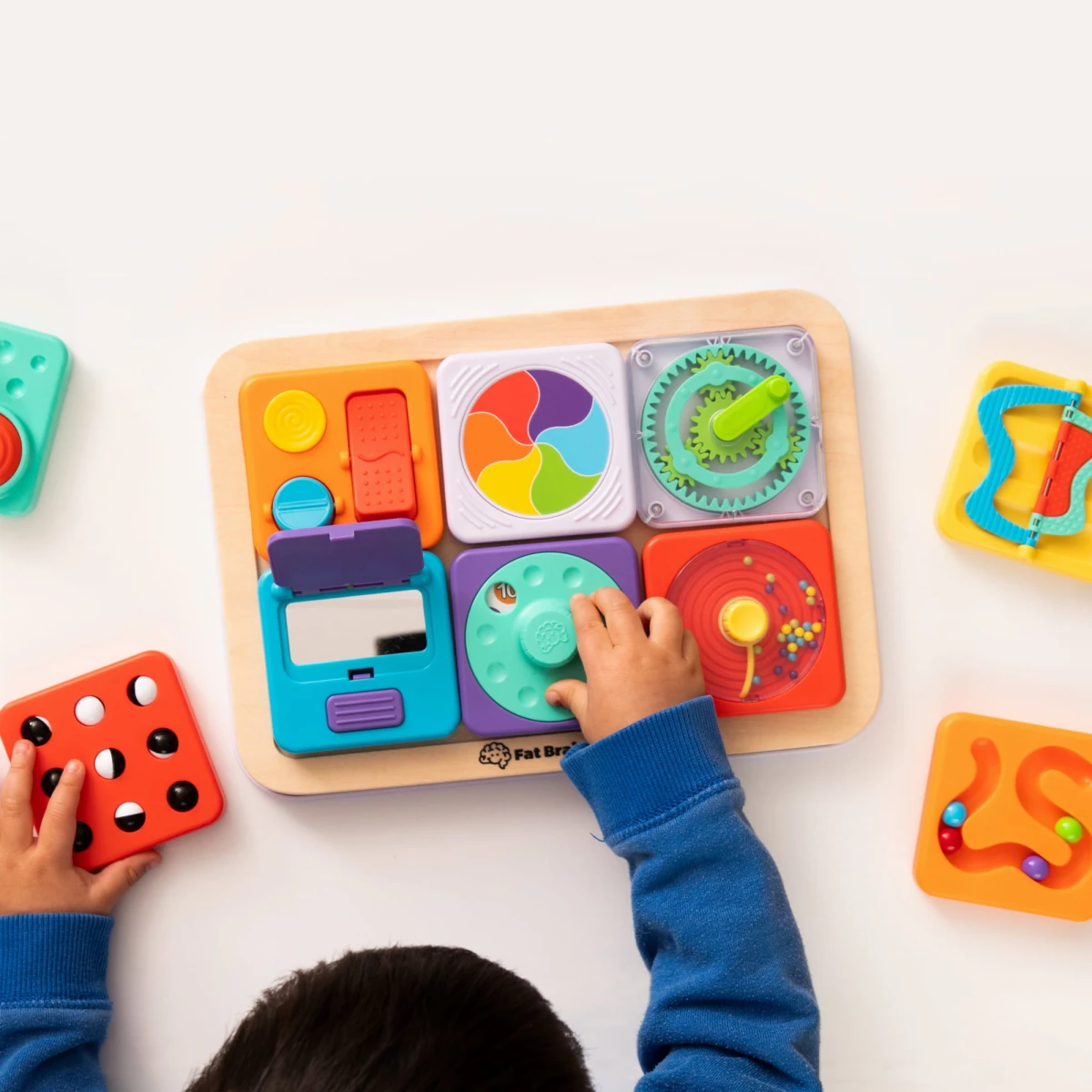 PlayTab kwadraty sensoryczne 3 szt. | Pan Piksel