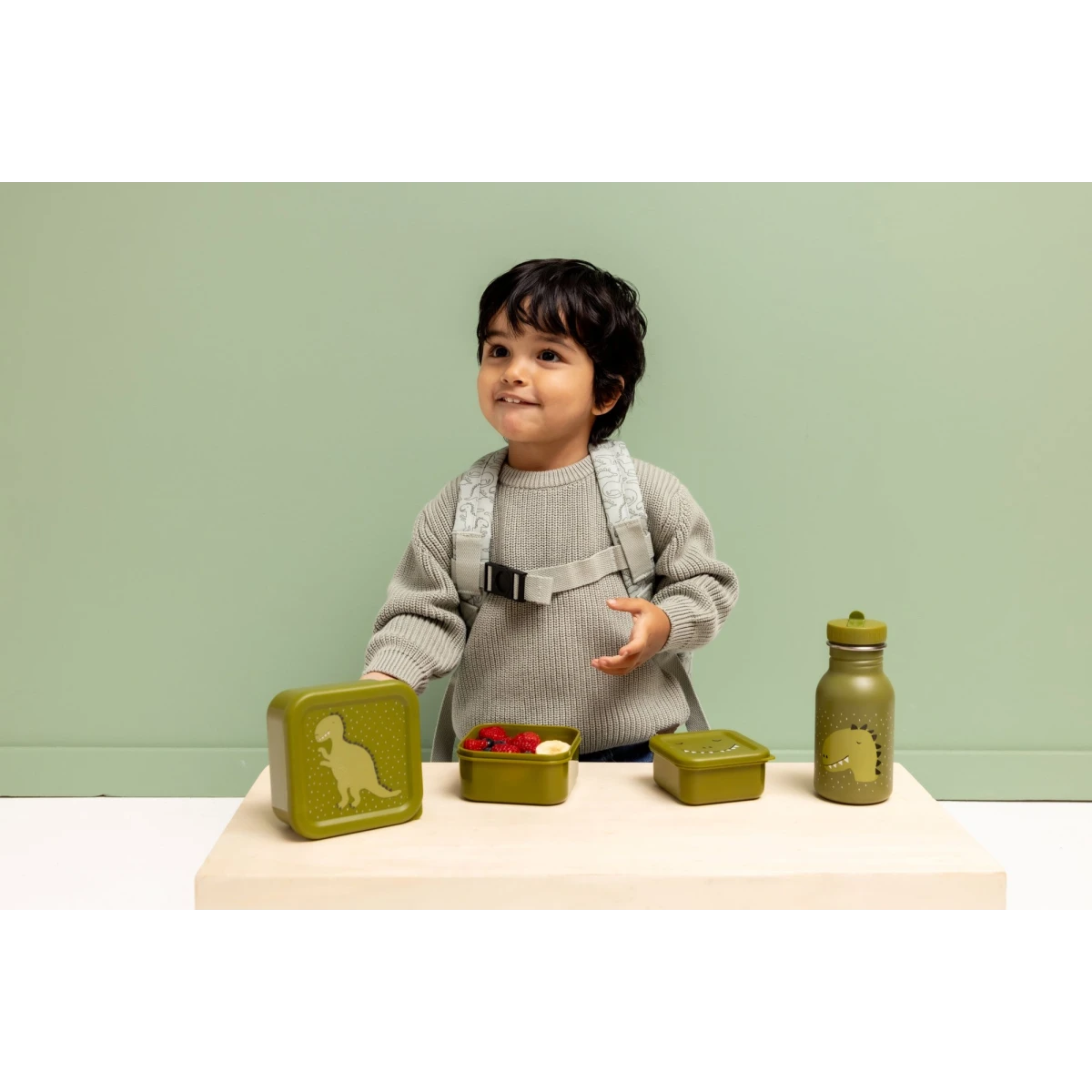 Pojemniki na przekąski Dinozaur Baby Trixie | Pan Piksel
