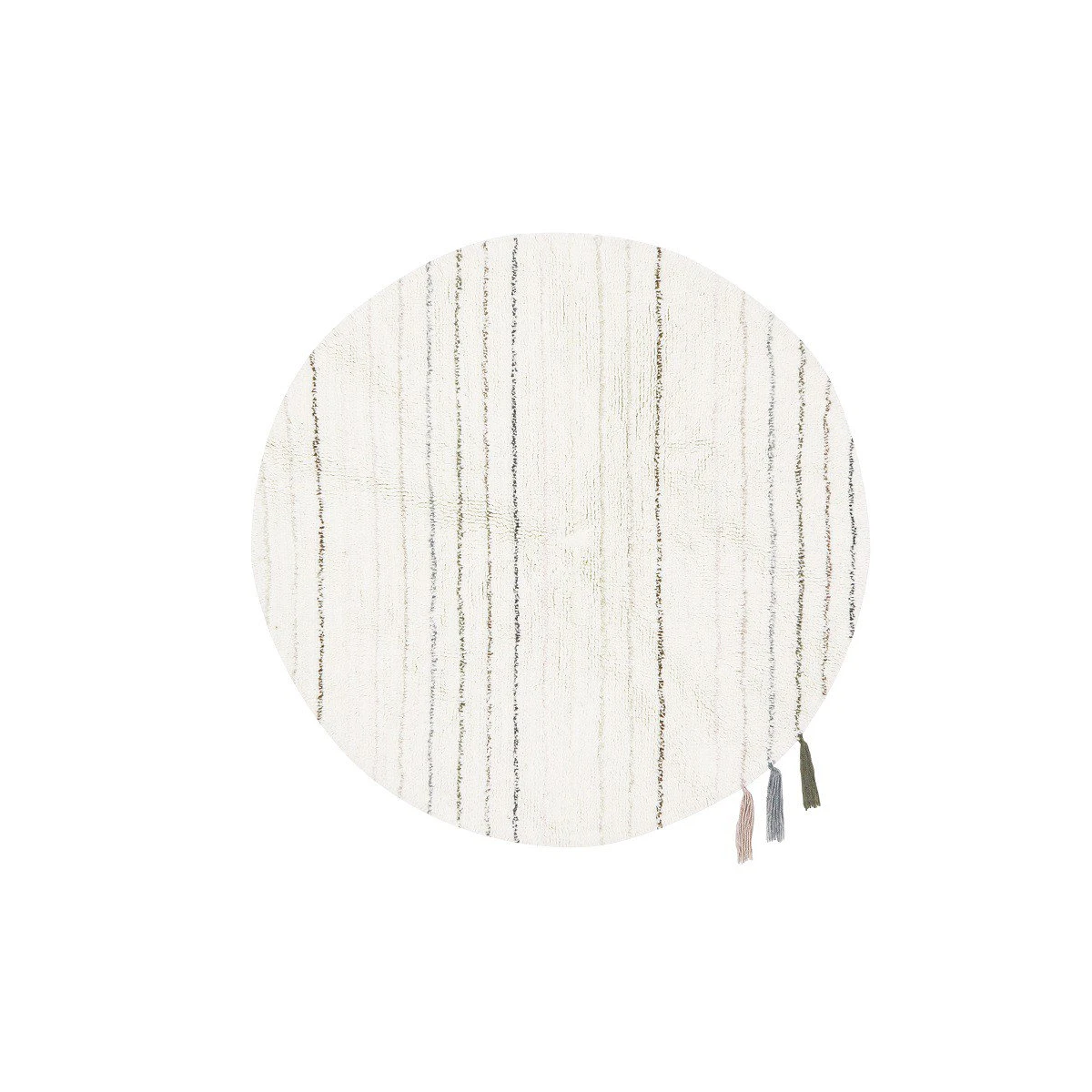 LORENA CANALS Dywan wełniany Arona Ø120 cm | Pan Piksel