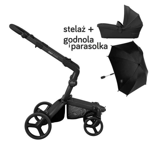 MIMA Stelaż wózka Xari MAX Black | Pan Piksel