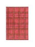 LORENA CANALS Dywan Tartan 90×120 cm – Vintage Red Wouf Wouf | Pan Piksel