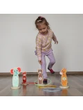 TOOKY TOY Drewniana Gra Zręcznościowa Rzut do Celu Zwierzątka 15 el. | Pan Piksel