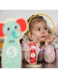 TOOKY TOY Drewniana Gra Zręcznościowa Rzut do Celu Zwierzątka 15 el. | Pan Piksel