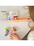 Tooky Toy Drewniana Arka Noego + Książeczka z Zagadkami | Pan Piksel