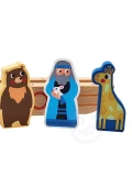 Tooky Toy Drewniana Arka Noego + Książeczka z Zagadkami | Pan Piksel
