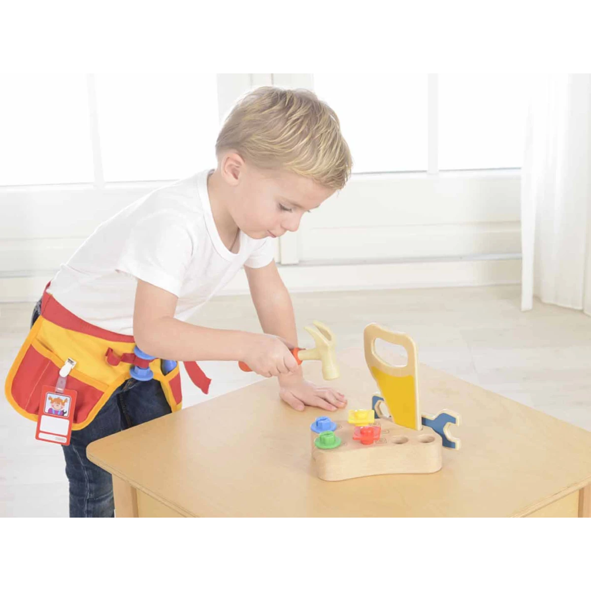 MASTERKIDZ Pas Z Narzędziami Stolarza 12 Elementów | Pan Piksel