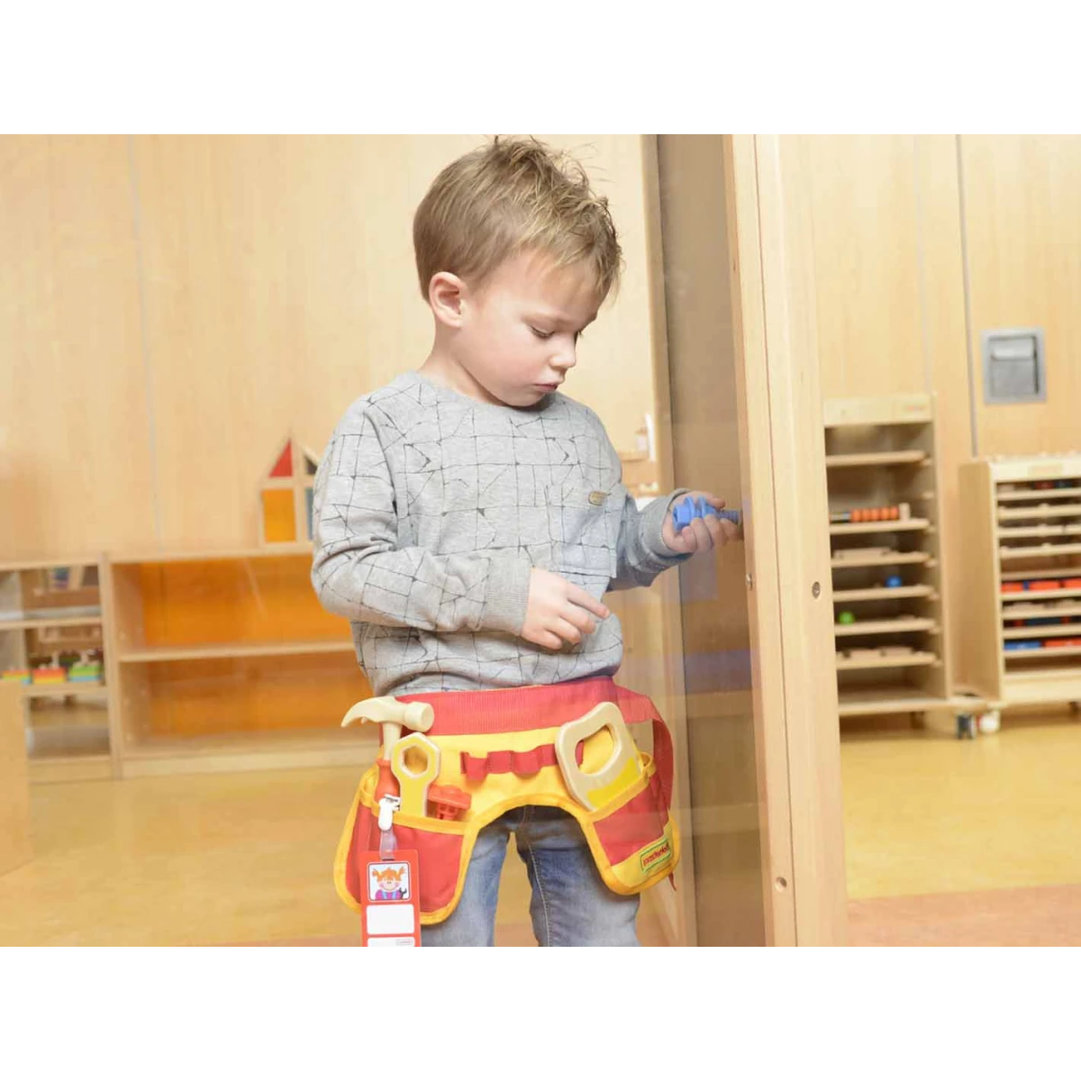 MASTERKIDZ Pas Z Narzędziami Stolarza 12 Elementów | Pan Piksel