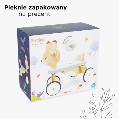 Jeździk drewniany jelonek Le Toy Van | Pan Piksel
