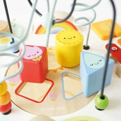 Drewniany stolik edukacyjny Le Toy Van | Pan Piksel