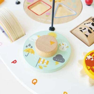 Drewniany stolik edukacyjny Le Toy Van | Pan Piksel