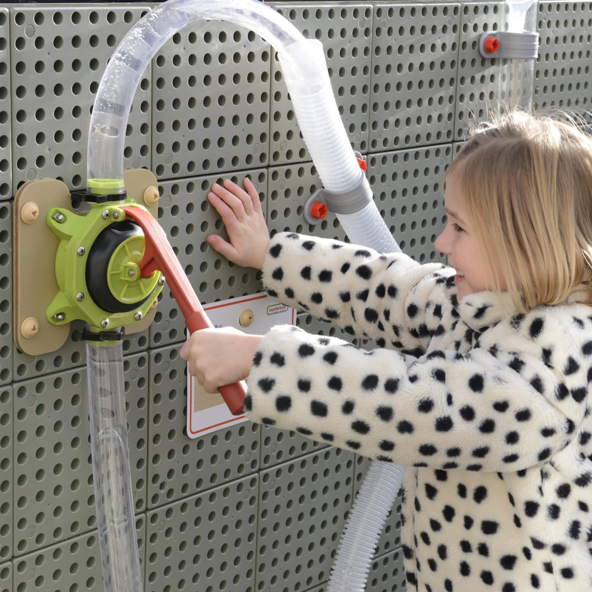 MASTERKIDZ Pompa Wodna Do Zestawu Hydraulicznego - Tablica Naukowo-Kreatywna STEM WALL | Pan Piksel