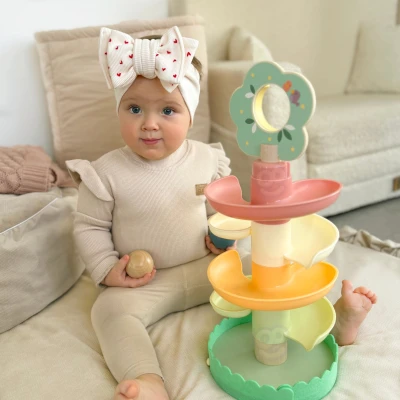 Drewniany kulodrom Let's Go Green Woopie | Pan Piksel