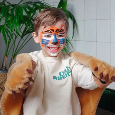 DJECO Farby do malowania twarzy z akcesoriami PANTERA | Pan Piksel