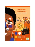 DJECO Farby do malowania twarzy z akcesoriami PANTERA | Pan Piksel