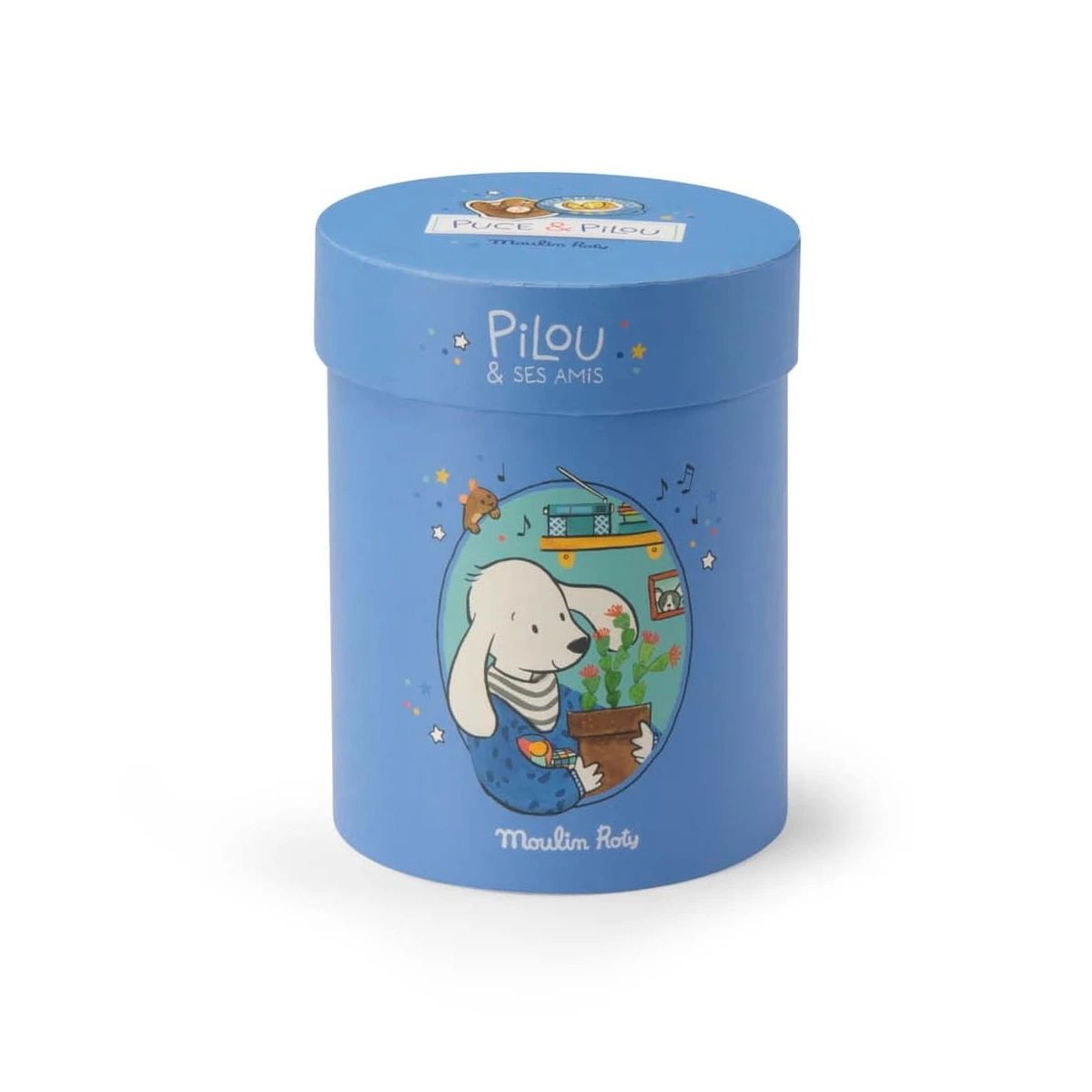 MOULIN ROTY Maskotka piesek PILOU w pudełku | Pan Piksel