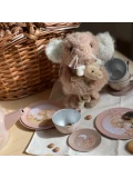 EGMONT TOYS Zestaw herbaciany w wiklinowym koszu Myszki | Pan Piksel
