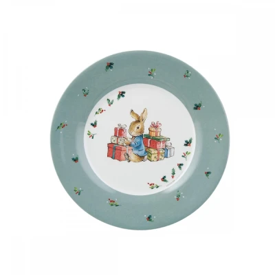 PETIT JOUR PARIS Talerz fi 20 cm Peter Rabbit Christmas Gifts | Pan Piksel