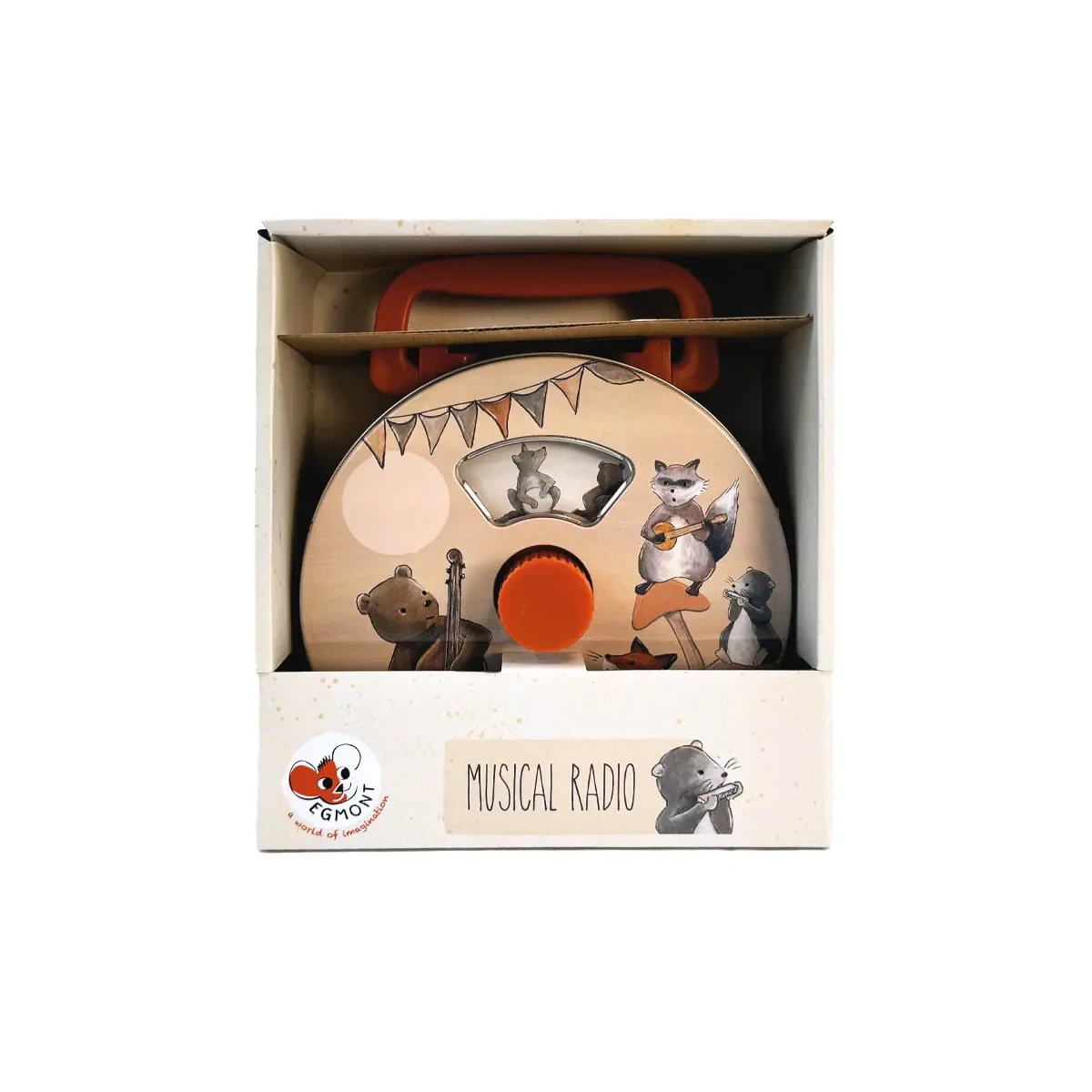 EGMONT TOYS Pozytywka radio muzyczne Muzykanci | Pan Piksel