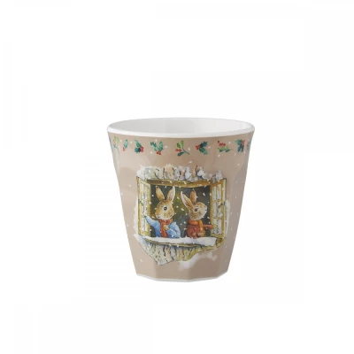 PETIT JOUR PARIS Kubek 220 ml Peter Rabbit Christmas Window | Pan Piksel