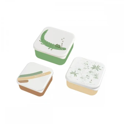 MAISON PETIT JOUR Lunch Box 3 szt/kpl MaŁe Rzeczy | Pan Piksel