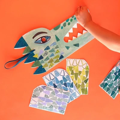 LONDJI Maska Be Wild! Krokodyl | Pan Piksel