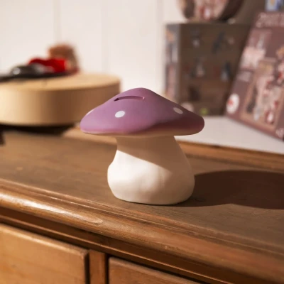 EGMONT TOYS Skarbonka grzybek fioletowy | Pan Piksel
