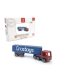 CROC TOYS DIY Drewniany pojazd: Rémy | Pan Piksel