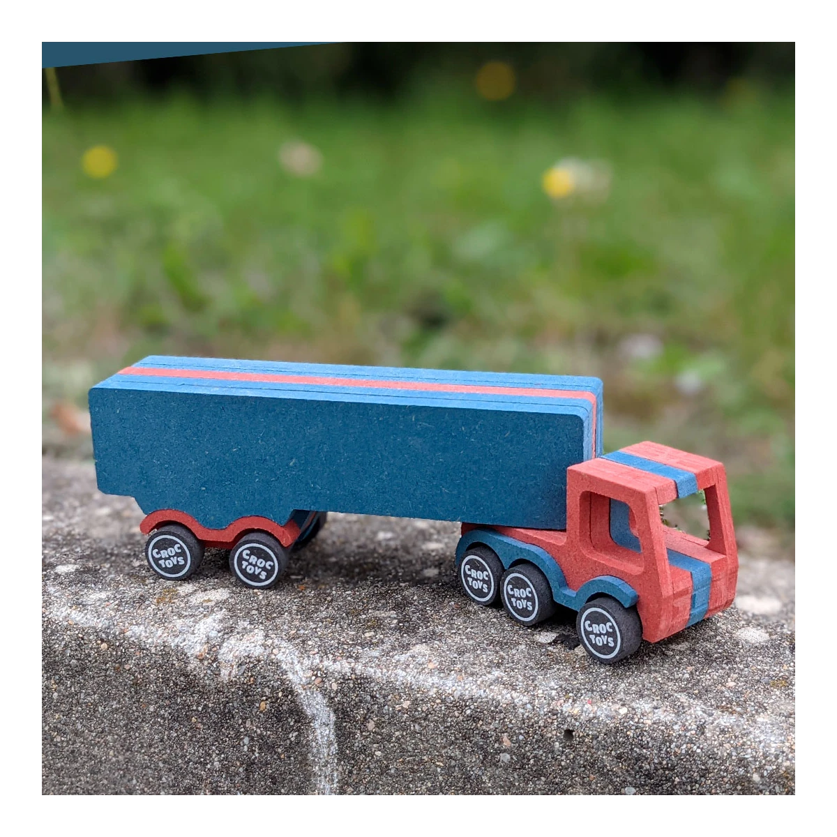 CROC TOYS DIY Drewniany pojazd: Rémy | Pan Piksel