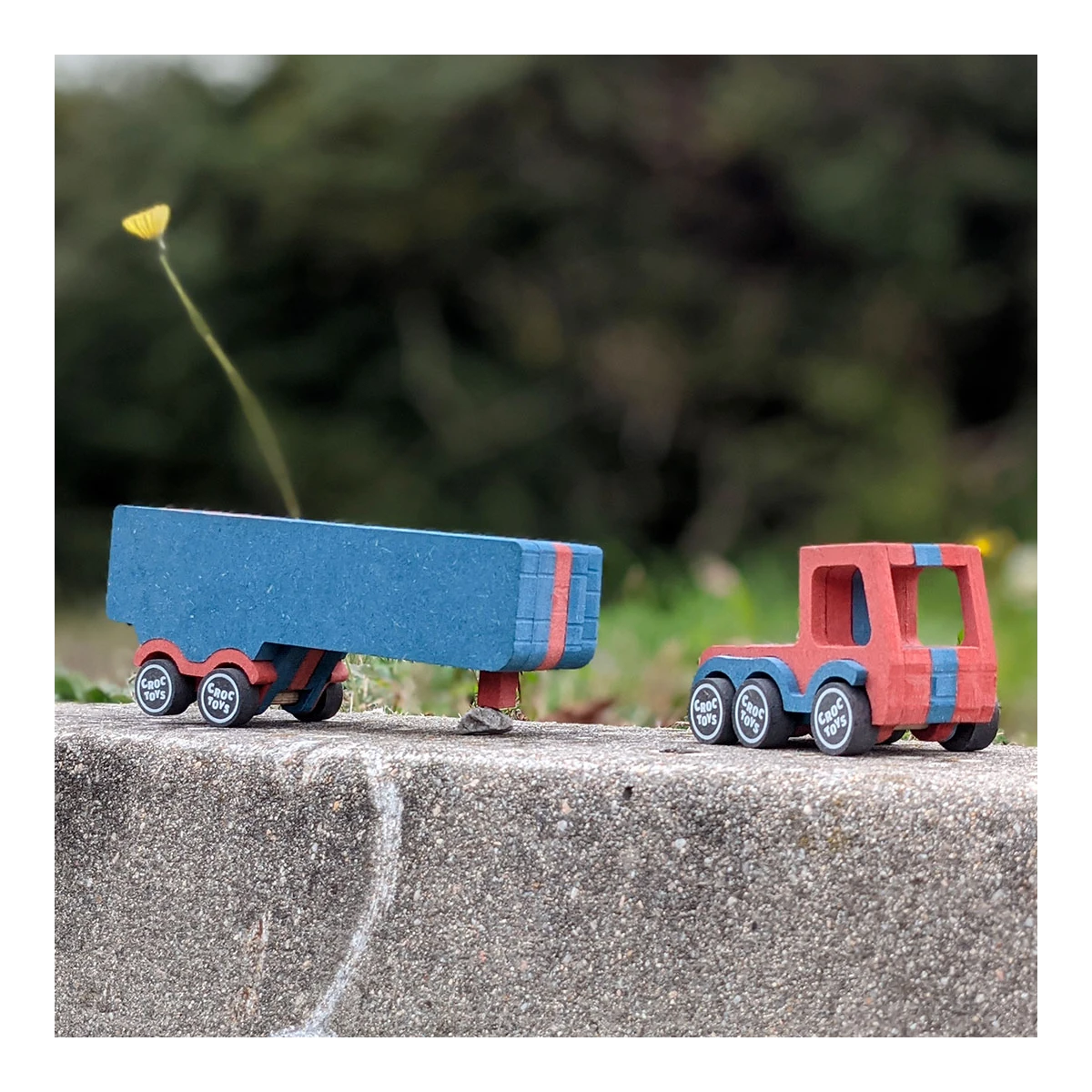 CROC TOYS DIY Drewniany pojazd: Rémy | Pan Piksel