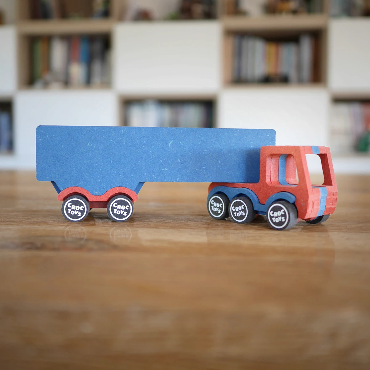 CROC TOYS DIY Drewniany pojazd: Rémy | Pan Piksel