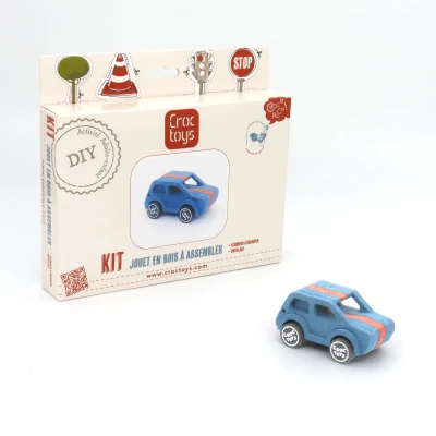 CROC TOYS DIY Drewniany pojazd: Monic | Pan Piksel