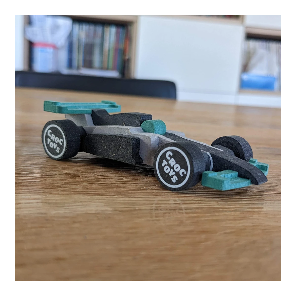 CROC TOYS DIY Drewniany pojazd: 1 x Formuła | Pan Piksel