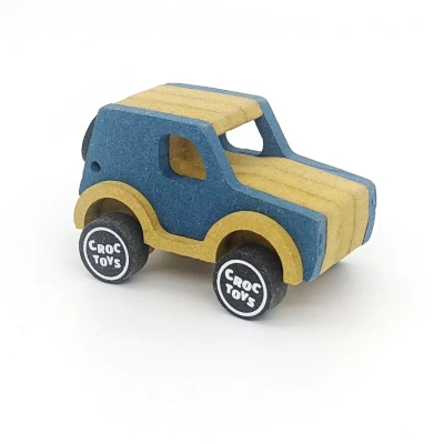 CROC TOYS DIY Drewniany pojazd: jeep | Pan Piksel