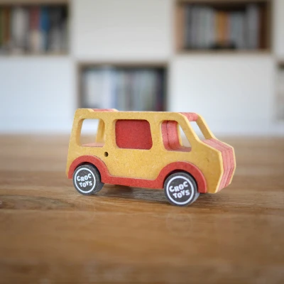 CROC TOYS DIY Drewniany pojazd: bus | Pan Piksel