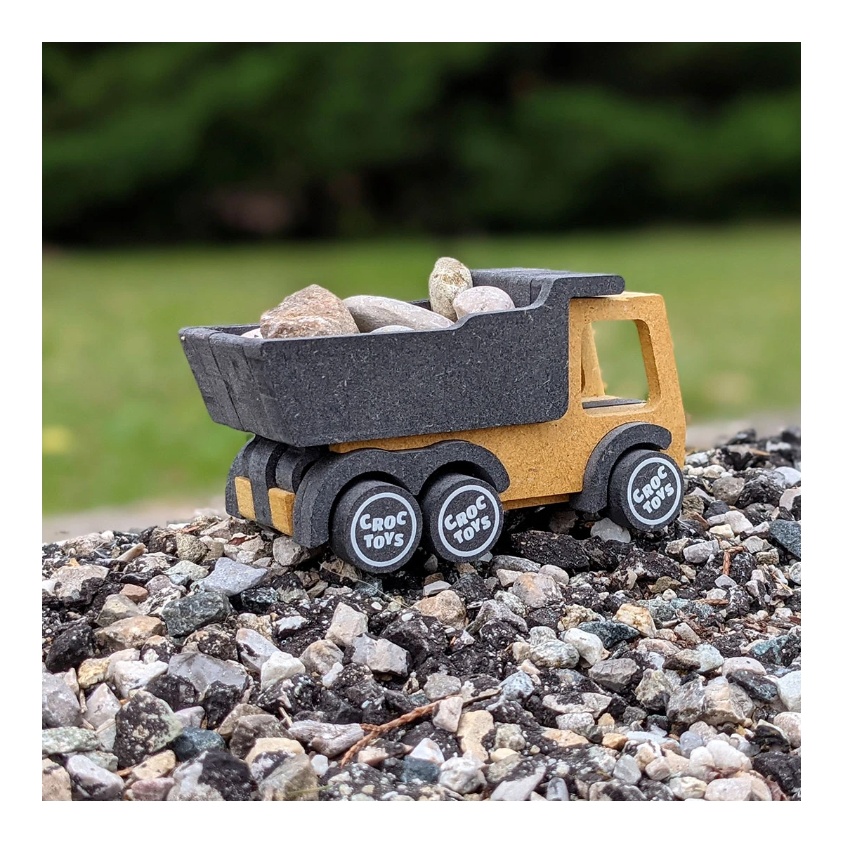 CROC TOYS DIY Drewniany pojazd: wywrotka | Pan Piksel