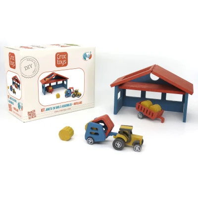 CROC TOYS DIY Drewniany pojazd: Nathan i jego Farma | Pan Piksel