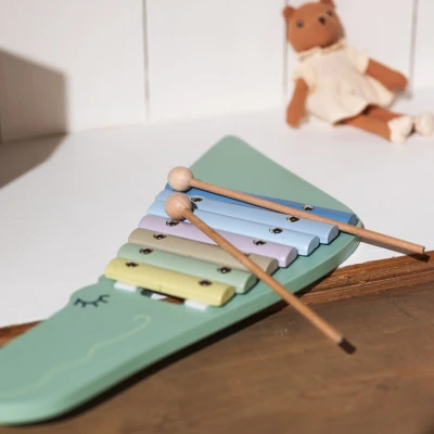 EGMONT TOYS Ksylofon dla dzieci Krokodyl | Pan Piksel