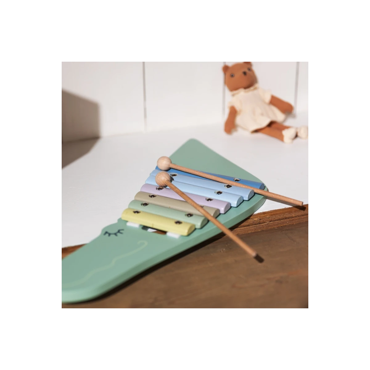EGMONT TOYS Ksylofon dla dzieci Krokodyl | Pan Piksel