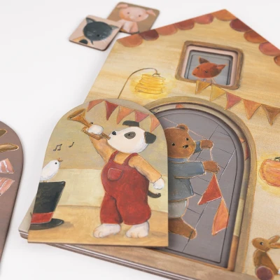 EGMONT TOYS Puzzle wielowarstwowe Przyjaciele | Pan Piksel