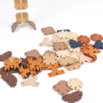 EGMONT TOYS Drewniane klocki konstrukcyjne | Pan Piksel