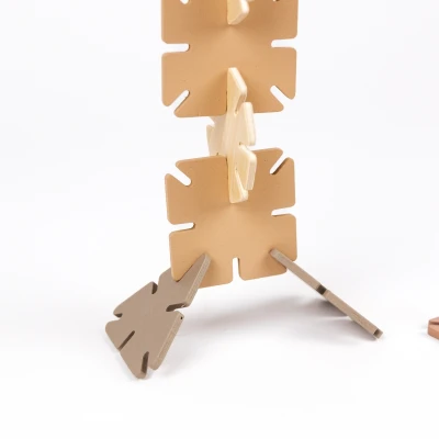 EGMONT TOYS Drewniane klocki konstrukcyjne | Pan Piksel