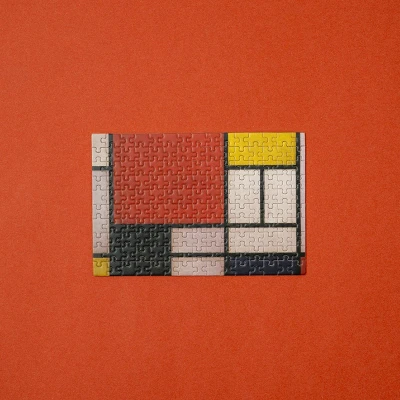 LONDJI Puzzle Micro Composition Mondrian | Pan Piksel