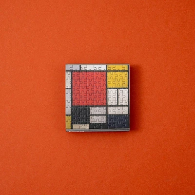 LONDJI Puzzle Micro Composition Mondrian | Pan Piksel
