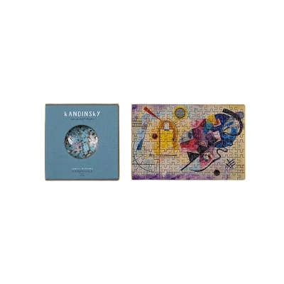 LONDJI Puzzle Micro Gelb-Rot-Blau Kandinsky | Pan Piksel