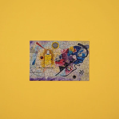 LONDJI Puzzle Micro Gelb-Rot-Blau Kandinsky | Pan Piksel