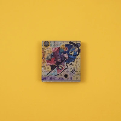 LONDJI Puzzle Micro Gelb-Rot-Blau Kandinsky | Pan Piksel