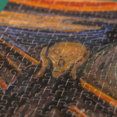LONDJI Puzzle Micro The Scream Munch | Pan Piksel